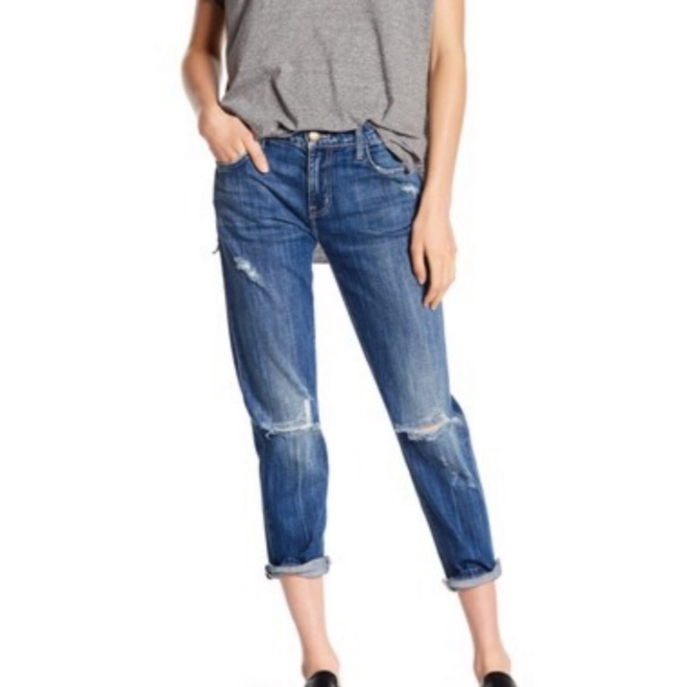 Current Ellicott The Fling Denim Isley Destroy Distressed Jeans
